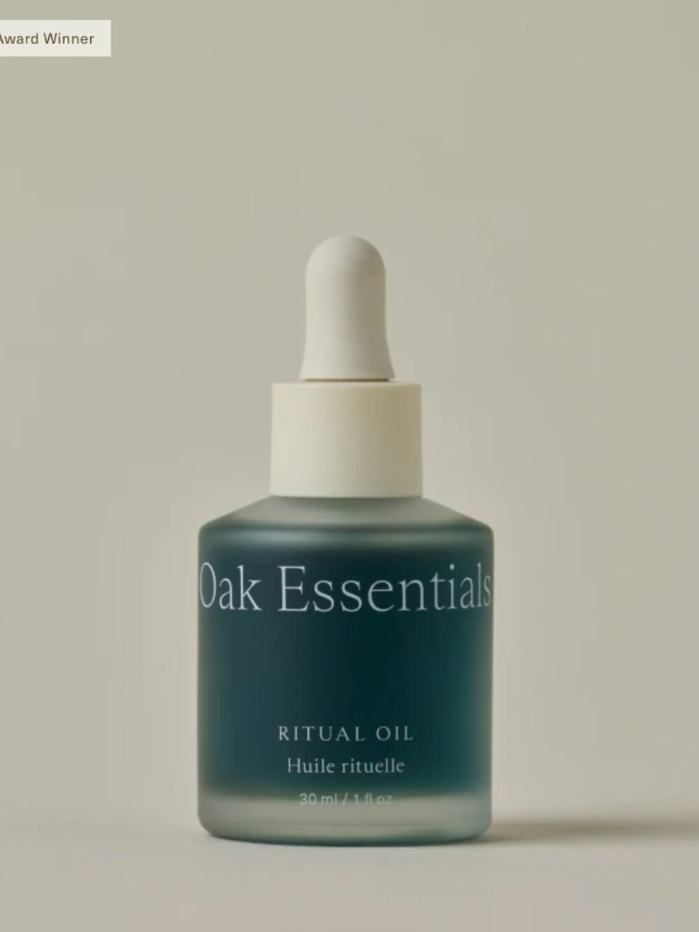 NWT Oak Essentials Ritual Oil 1 fl oz
